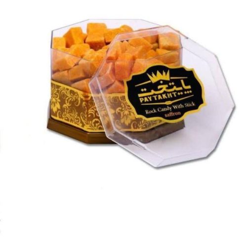 قند حبه زعفرانی پایتخت – 370 گرم
