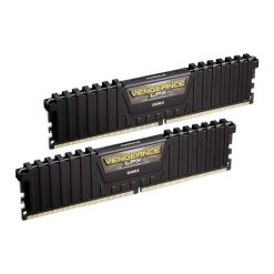 رم دسکتاپ DDR4 دو کاناله 2400 مگاهرتز CL16 کورسیر مدل VENGEANCE LPX ظرفیت 32 گیگابایت