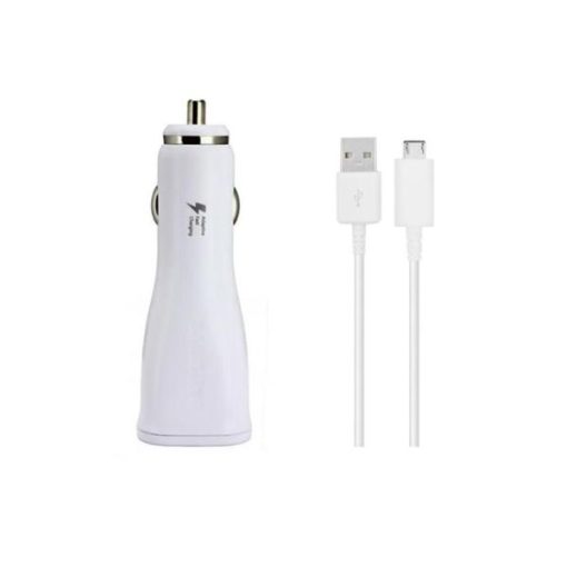 شارژر فندکی مدل EP-LN915 به همراه کابل تبدیل microUSBغیر اصل