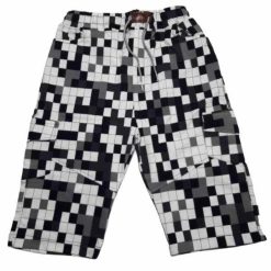 شلوارک مردانه مدل کتان کش