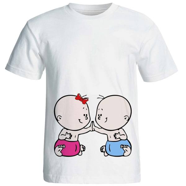 تیشرت بارداری نوین نقش طرحp550 تیشرت بارداری نوین نقش طرحp550