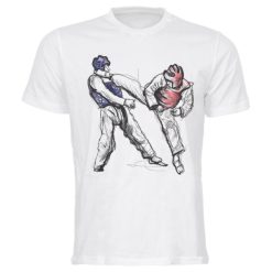 تیشرت مردانه طرح تکواندو کد MS222