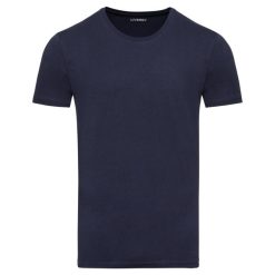 تیشرت آستین کوتاه مردانه لیورجی مدل TSH735 رنگ سرمه ای