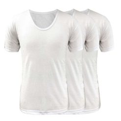 زیرپوش آستین دار مردانه امید نو کد 13850 بسته 3 عددی