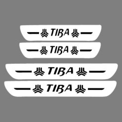 برچسب بدنه خودرو مهدیار طرح چرم مناسب برای تیبا بسته  4 عددیغیر اصل