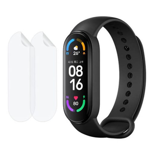 مچ بند هوشمند شیائومی مدل Mi Band 6 Global Version به همراه 2 عدد محافظ صفحه نمایش