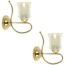 چراغ دیواری چشمه نور کدA815/1-1-Pro مجموعه دو عددی