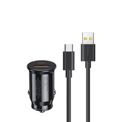 شارژر فندکی اوی مدل C-706 به همراه کابل تبدیل microUSB