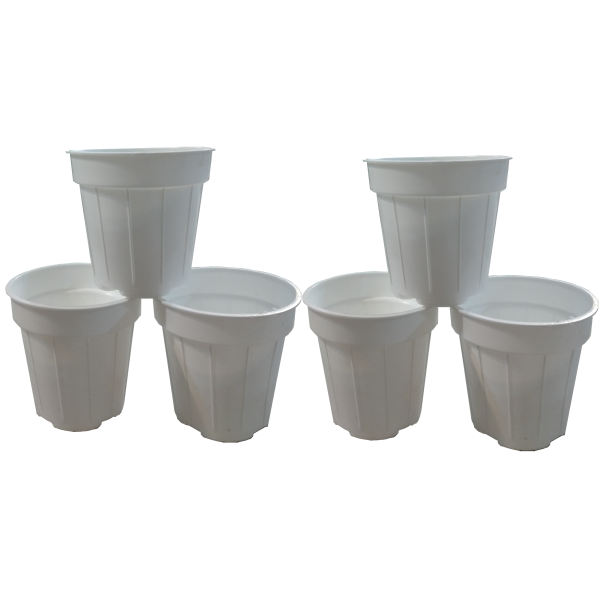 گلدان مدل PP10-6 مجموعه 6 عددی گلدان مدل PP10-6 مجموعه 6 عددی