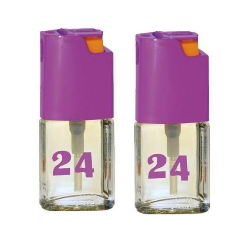 عطر جیبی زنانه بیک شماره 24 حجم 7.5 میلی لیتر مجموعه 2 عددی