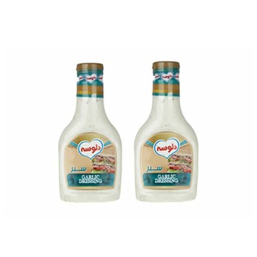 سس سیر دلوسه – 480 گرم بسته ۲ عددی