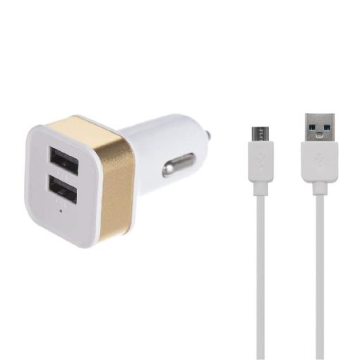 شارژر فندکی مدل 520172 DAGA به همراه کابل MicroUSB