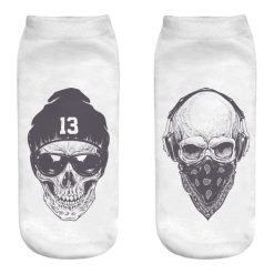 جوراب مردانه مدل اسکلت کد M1220