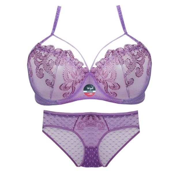 ست شورت و سوتین زنانه غوغا مدلبنفشه کد OOid-0173BAN ست شورت و سوتین زنانه غوغا مدلبنفشه کد OOid-0173BAN