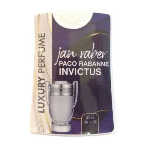 عطر جیبی مردانه جانرابر مدلPACO INVICTUS حجم 25 میلی لیتر