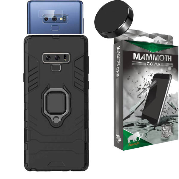 کاور ماموت مدل M-GHB-BNDL مناسب برای گوشی موبایل سامسونگ Galaxy Note 9 به همراه محافظ لنز و پایه نگهدارنده آهنربایی کاور ماموت مدل M-GHB-BNDL مناسب برای گوشی موبایل سامسونگ Galaxy Note 9 به همراه محافظ لنز و پایه نگهدارنده آهنربایی