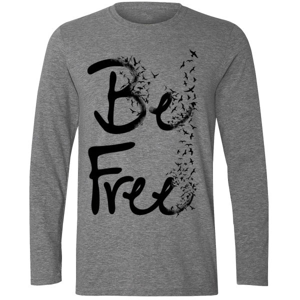 تیشرت آستین بلند مردانه مدل FREE W24 تیشرت آستین بلند مردانه مدل FREE W24