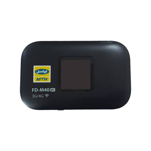 مودم 3G/4G قابل حمل ایرانسل مدل FD-M40 به همراه 85 گیگابایت اینترنت یکساله مودم 3G/4G قابل حمل ایرانسل مدل FD-M40 به همراه 85 گیگابایت اینترنت یکساله
