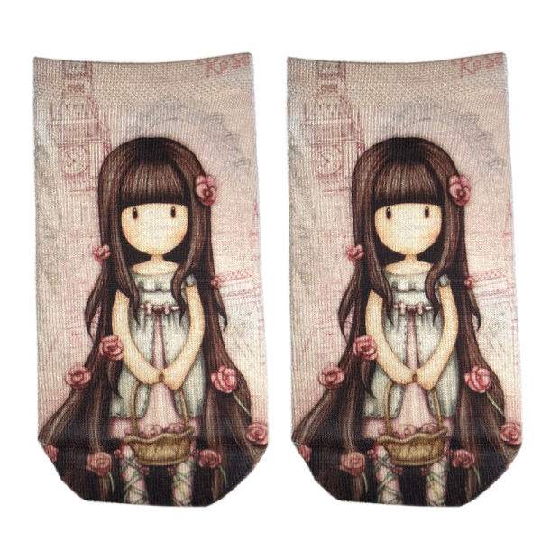 جوراب زنانه طرح دختر کد 6033 جوراب زنانه طرح دختر کد 6033