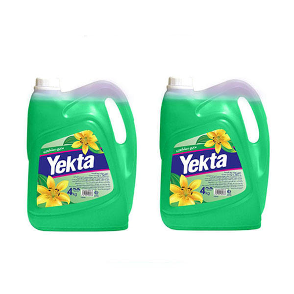 مایع دستشویی یکتا مدل A2 حجم 3750 میلی لیتر مجموعه 2 عددی مایع دستشویی یکتا مدل A2 حجم 3750 میلی لیتر مجموعه 2 عددی