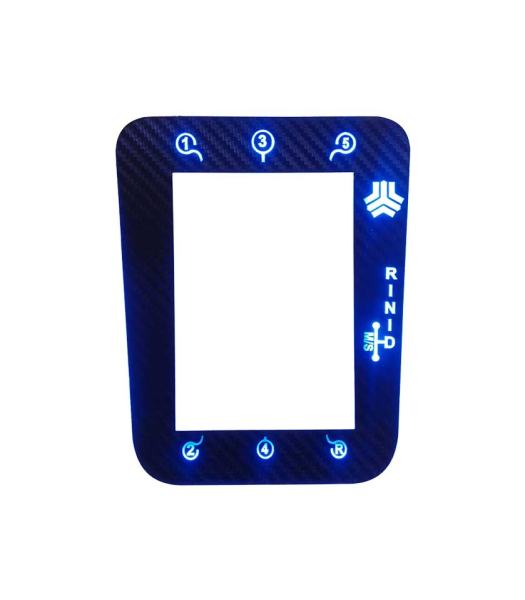 پنل چراغ دار دور دنده خودرو مدل BLU مناسب برای پرایدغیر اصل پنل چراغ دار دور دنده خودرو مدل BLU مناسب برای پرایدغیر اصل