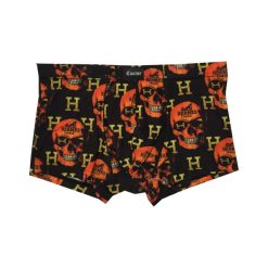 شورت مردانه کولسی مدل نیم پا طرح اسکلتغیر اصل