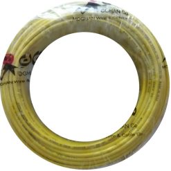 سیم برق 1 در 4 سیم و کابل مغان مدل Pure 99.99 Yellow
