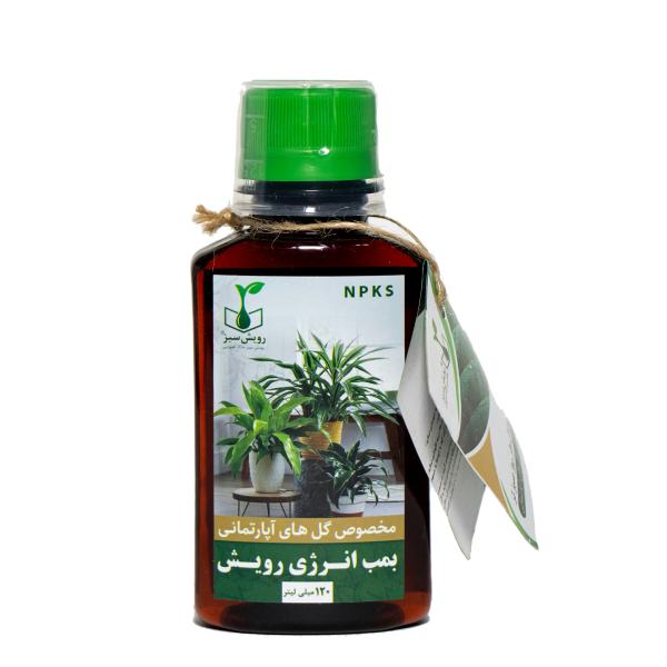 کود گلهای آپارتمانی رویش سبز مدل NPKS حجم 120 میلی لیتر کود گلهای آپارتمانی رویش سبز مدل NPKS حجم 120 میلی لیتر