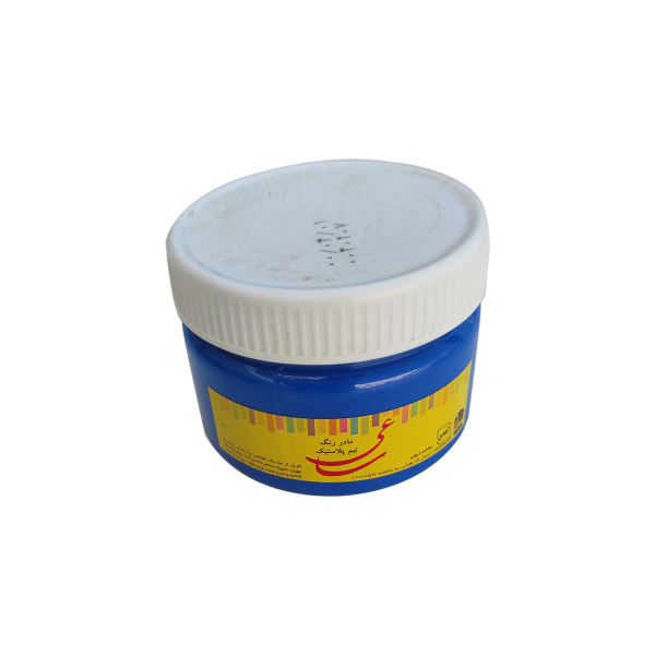 مادر رنگ نیم پلاستیک آبی ساعی مدل AB-20 وزن 250 گرم مادر رنگ نیم پلاستیک آبی ساعی مدل AB-20 وزن 250 گرم