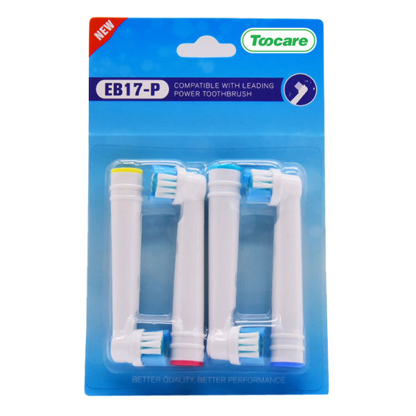 سری یدک مسواک برقی تیکر مدل EB17-P بسته 4 عددی سری یدک مسواک برقی تیکر مدل EB17-P بسته 4 عددی