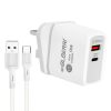 شارژر دیواری یوسمز مدل US-CC140 25W