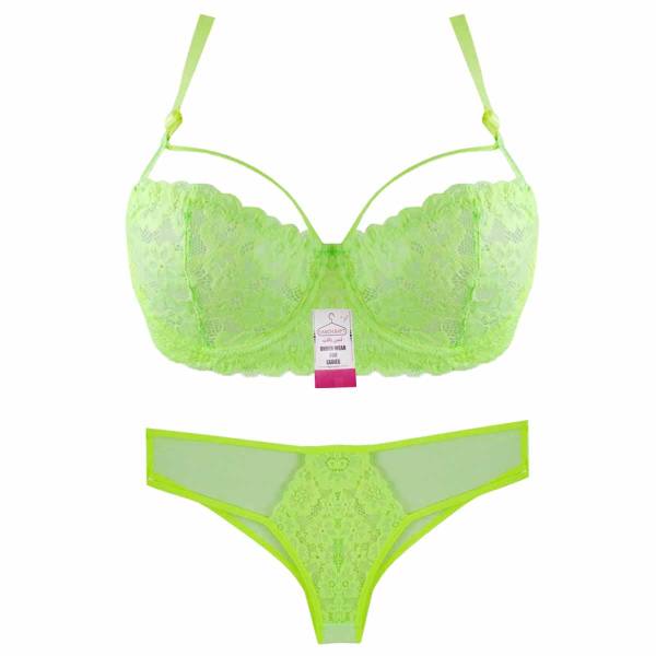 ست شورت و سوتین زنانه ثمین بافت مدل Oid_StW00083 ست شورت و سوتین زنانه ثمین بافت مدل Oid_StW00083