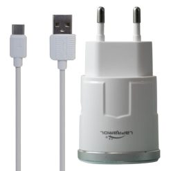 شارژر دیواری لاپرامول مدل LP-C19 به همراه کابل تبدیل USB-C