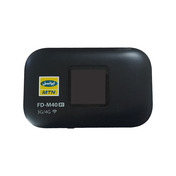 مودم 3G/4G قابل حمل ایرانسل مدل FD-M40 B1 به همراه 85 گیگابایت اینترنت یک ساله و 60 گیگابایت اینترنت 6 ماهه و 1 عدد سیم کارت دائمی طلایی مودم 3G/4G قابل حمل ایرانسل مدل FD-M40 B1 به همراه 85 گیگابایت اینترنت یک ساله و 60 گیگابایت اینترنت 6 ماهه و 1 عدد سیم کارت دائمی طلایی