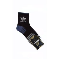 جوراب مردانه مدل نیم ساق رنگ مشکیغیر اصل