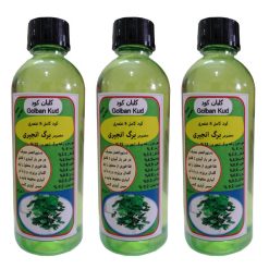 کود مایع گیاه برگ انجیری گلبان کود مدل Fast growth حجم 100 میلی لیتر بسته سه عددی
