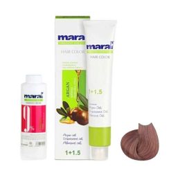 کیت رنگ مو مارال مدل Nescafe شماره 7.85 حجم 100 میلی لیتر رنگ بلوند نسکافه ای متوسط