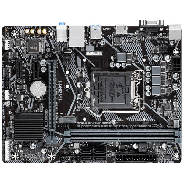 مادربرد گیگابایت مدل H410M H rev. 1.x مادربرد گیگابایت مدل H410M H rev. 1.x