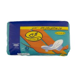 نوار بهداشتی بالدار گل پر سری مهربان با پوست بسته 10 عددی
