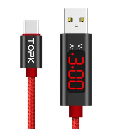 کابل تبدیل USB به USB-C تاپکی مدل AC27 طول 1 متر