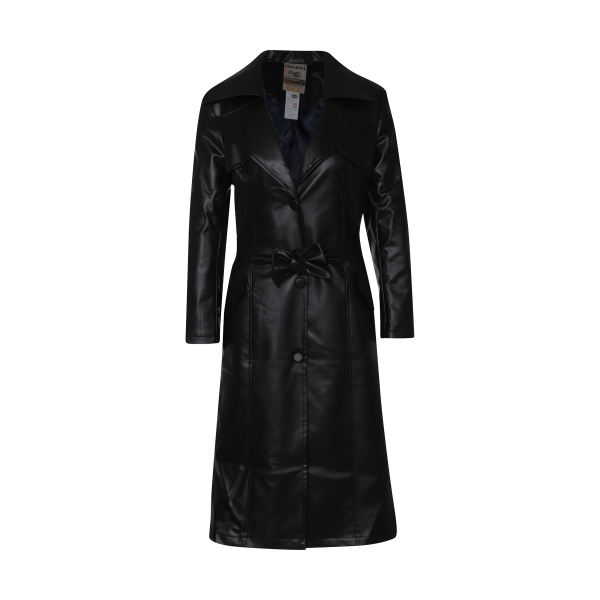 پالتو زنانه مدل چرمین 1 پالتو زنانه مدل چرمین 1