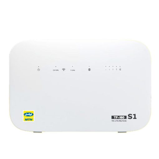 مودم 4G/TD-LTE ایرانسل مدل TFi60-S1 به همراه سیمکارت دوقلو و 480 گیگابایت اینترنت یک ساله