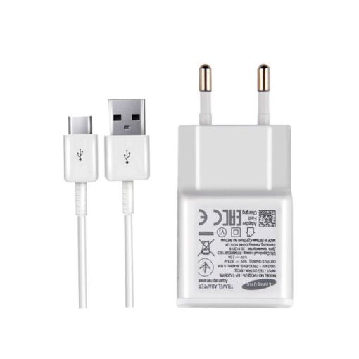 شارژر دیواری مدل EP-TA20EWE به همراه کابل تبدیل USB-Cغیر اصل