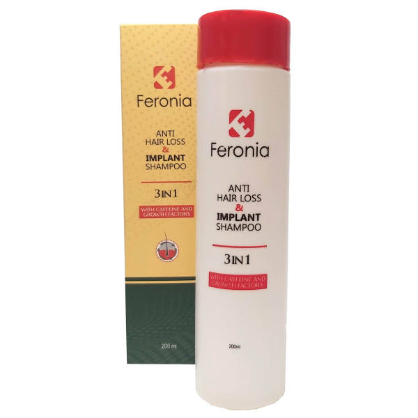 شامپو تقویت کننده مو فرونیا مدل 1×3 حجم 200 میلی لیتر شامپو تقویت کننده مو فرونیا مدل 1×3 حجم 200 میلی لیتر