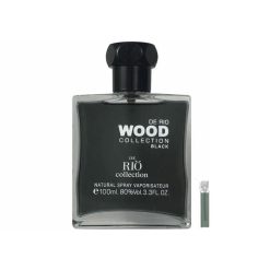 ادو پرفیوم مردانه ریو کالکشن مدل Rio Wood Black حجم 100 میلی لیتر به همراه عطر جیبی