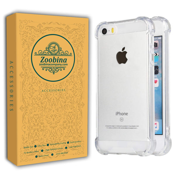 کاور زوبینا مدل COLORLESS مناسب برای گوشی موبایل اپل iPhone SE 2016 / 5s / 5 کاور زوبینا مدل COLORLESS مناسب برای گوشی موبایل اپل iPhone SE 2016 / 5s / 5