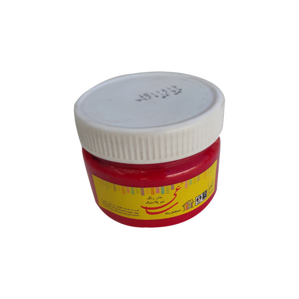 مادر رنگ نیم پلاستیک قرمز ساعی مدل GH-30 وزن 250 گرم مادر رنگ نیم پلاستیک قرمز ساعی مدل GH-30 وزن 250 گرم