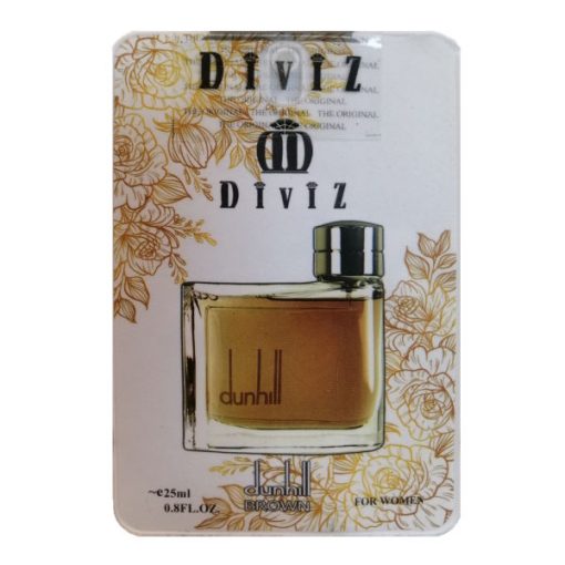 عطر جیبی مردانه دیوایز مدل Dunhill Brown حجم 25 میلی لیتر