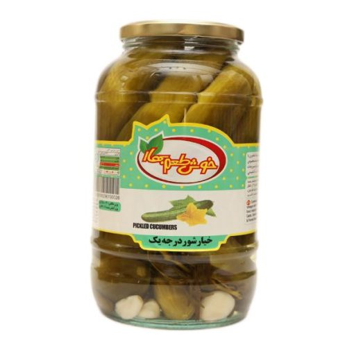 خیارشور درجه یک خوش طعم بهار – 1.5 کیلوگرم