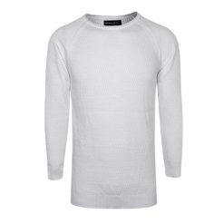 پلیور مردانه مدل رگلان رنگ سفید